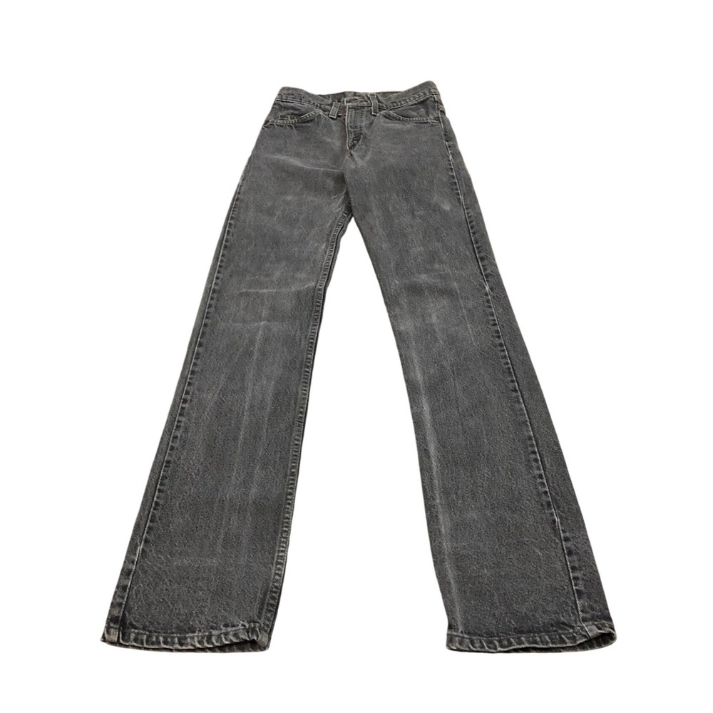 Levi 509 Jeans Unisex 28x36 Grey Vintage 90s Made In USA 40509-0259 Straight Leg